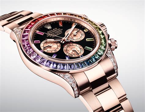 woman wearing rolex daytona|rolex daytona rainbow cost.